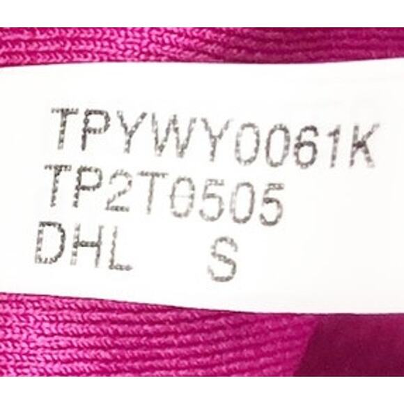 TOMMY HILFIGER SPORT Seamless Sports Bra Small Pink Dahlia Seamless Scoop NWT - Picture 12 of 14